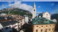 Archiv Foto Webcam Cortina d&#39;Ampezzo: Fußgängerzone 18:00