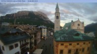 Archiv Foto Webcam Cortina d&#39;Ampezzo: Fußgängerzone 19:00