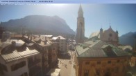 Archived image Webcam Cortina d&#39;Ampezzo: Pedestrian zone 09:00