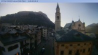 Archived image Webcam Cortina d&#39;Ampezzo: Pedestrian zone 08:00