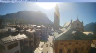 Archived image Webcam Cortina d&#39;Ampezzo: Pedestrian zone 09:00