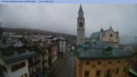 Archiv Foto Webcam Cortina d&#39;Ampezzo: Fußgängerzone 09:00