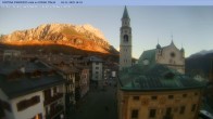 Archived image Webcam Cortina d&#39;Ampezzo: Pedestrian zone 15:00