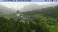 Archiv Foto Webcam Cortina d&#39;Ampezzo: Skisprungschanze 13:00