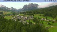 Archiv Foto Webcam Cortina d&#39;Ampezzo: Skisprungschanze 15:00