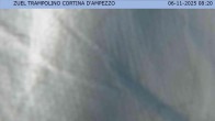 Archived image Webcam Cortina d&#39;Ampezzo: View from ski jump area 07:00