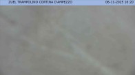Archived image Webcam Cortina d&#39;Ampezzo: View from ski jump area 15:00