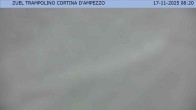 Archived image Webcam Cortina d&#39;Ampezzo: View from ski jump area 07:00
