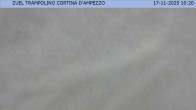 Archived image Webcam Cortina d&#39;Ampezzo: View from ski jump area 09:00
