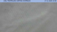 Archived image Webcam Cortina d&#39;Ampezzo: View from ski jump area 13:00