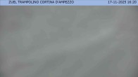 Archived image Webcam Cortina d&#39;Ampezzo: View from ski jump area 15:00