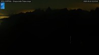 Archived image Webcam Cortina d&#39;Ampezzo: World Cup slope from Rifugio Duca d&#39;Aosta 01:00