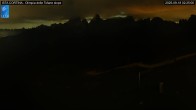 Archived image Webcam Cortina d&#39;Ampezzo: World Cup slope from Rifugio Duca d&#39;Aosta 01:00