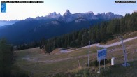Archived image Webcam Cortina d&#39;Ampezzo: World Cup slope from Rifugio Duca d&#39;Aosta 05:00