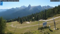 Archived image Webcam Cortina d&#39;Ampezzo: World Cup slope from Rifugio Duca d&#39;Aosta 11:00
