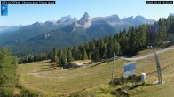 Archived image Webcam Cortina d&#39;Ampezzo: World Cup slope from Rifugio Duca d&#39;Aosta 15:00
