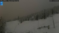 Archived image Webcam Cortina d&#39;Ampezzo: World Cup slope from Rifugio Duca d&#39;Aosta 23:00