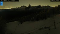 Archived image Webcam Cortina d&#39;Ampezzo: World Cup slope from Rifugio Duca d&#39;Aosta 03:00