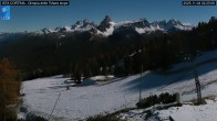 Archiv Foto Webcam Cortina d&#39;Ampezzo: Weltcup-Piste Olympia delle Tofana 01:00