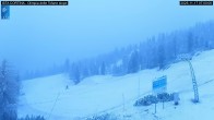 Archived image Webcam Cortina d&#39;Ampezzo: World Cup slope from Rifugio Duca d&#39;Aosta 06:00