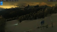 Archived image Webcam Cortina d&#39;Ampezzo: World Cup slope from Rifugio Duca d&#39;Aosta 21:00
