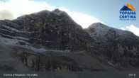 Archiv Foto Webcam Cortina d&#39;Ampezzo: Bergstation Gondelbahn Col Drusciè / Ra Valles 18:00