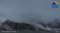 Archiv Foto Webcam Cortina d&#39;Ampezzo: Bergstation Gondelbahn Col Drusciè / Ra Valles 00:00