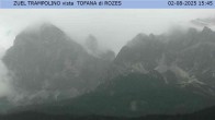 Archiv Foto Webcam Tofana di Rozes 15:00