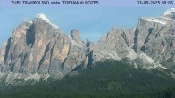 Archiv Foto Webcam Tofana di Rozes 07:00