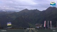 Archiv Foto Webcam Großarl: Bergstation 6er Sesselbahn Harbach 02:00