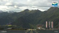 Archiv Foto Webcam Großarl: Bergstation 6er Sesselbahn Harbach 06:00