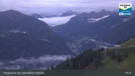 Archived image Webcam Mountain view from the Kreuzkogel (1880m) 00:00