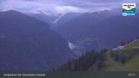 Archived image Webcam Mountain view from the Kreuzkogel (1880m) 06:00