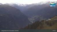 Archived image Webcam Mountain view from the Kreuzkogel (1880m) 07:00