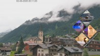 Archiv Foto Webcam Gaschurn Zentrum 19:00