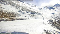 Archived image Webcam Ohau Snowfields - Snow Mat Slope 13:00