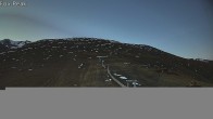 Archiv Foto Webcam Fox Peak Talstation am Meadow Lift 19:00