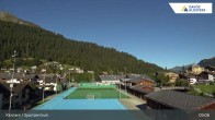 Archived image Webcam Sport center Klosters 08:00