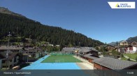 Archived image Webcam Sport center Klosters 12:00