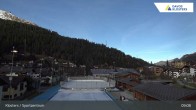 Archived image Webcam Sport center Klosters 08:00