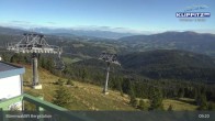 Archived image Webcam Klippitztörl - Bärenwaldlift Top Station 09:00