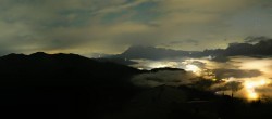 Archiv Foto Webcam Hochkönig: 360 Grad Panorama Aberg 23:00