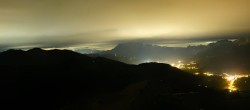 Archiv Foto Webcam Hochkönig: 360 Grad Panorama Aberg 23:00