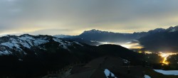 Archiv Foto Webcam Hochkönig: 360 Grad Panorama Aberg 23:00