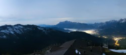 Archiv Foto Webcam Hochkönig: 360 Grad Panorama Aberg 23:00