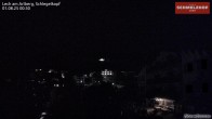 Archived image Webcam Hotel Schmelzhof at Lech 23:00