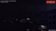 Archiv Foto Webcam Lech am Arlberg: Hotel Schmelzhof 01:00