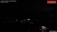 Archived image Webcam Hotel Schmelzhof at Lech 01:00