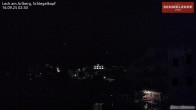 Archiv Foto Webcam Lech am Arlberg: Hotel Schmelzhof 01:00