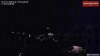 Archiv Foto Webcam Lech am Arlberg: Hotel Schmelzhof 23:00